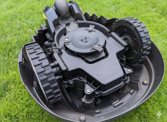 Ersatz-Laufflächen für Gardena Husqvarna McCulloch Mähroboter | 2er Set | ASA UV