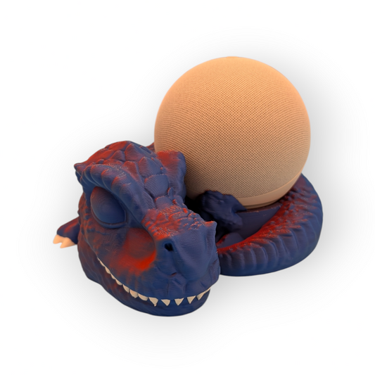 Echo Dot Halter Baby T-Rex für Amazon | Dualcolor 2-Farbdruck | PLA