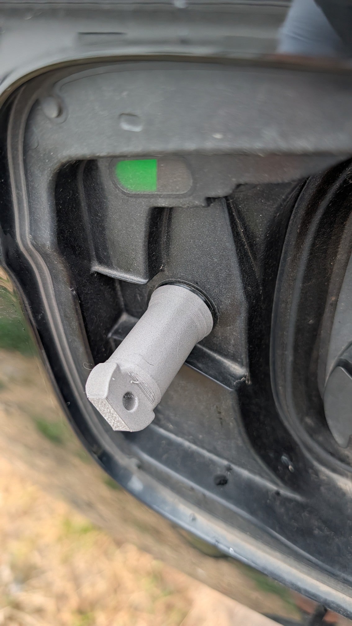 Skoda Elroq Ladeklappe Aktuator Schutz | Korrosionsschutz | Carbon TPU
