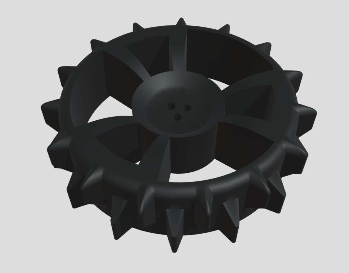 Geländeräder für Bosch Indego XS & M Serie | Offroad-Traktion | ASA