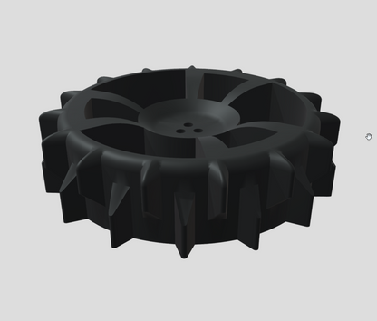 Geländeräder für Bosch Indego XS & M Serie | Offroad-Traktion | ASA