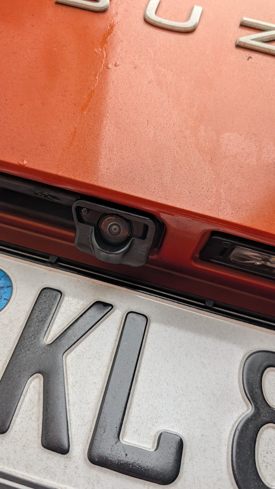 VW ID.4 Rückfahrkamera Schutz Abdeckung | Regenschutz Blendschutz | ASA UV-fest