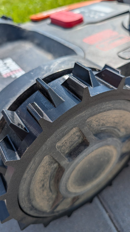 Worx Landroid S & M-Serie Reifen Upgrade | TPU Grip Spikes AllTerrain 2er Set