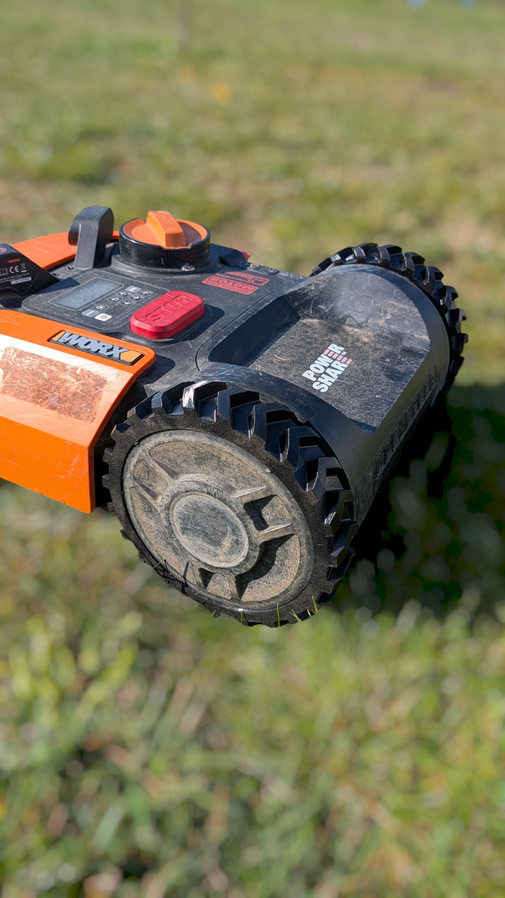 Worx Landroid S & M-Serie V-Profil Reifen | TPU Grip Upgrade 2er Set