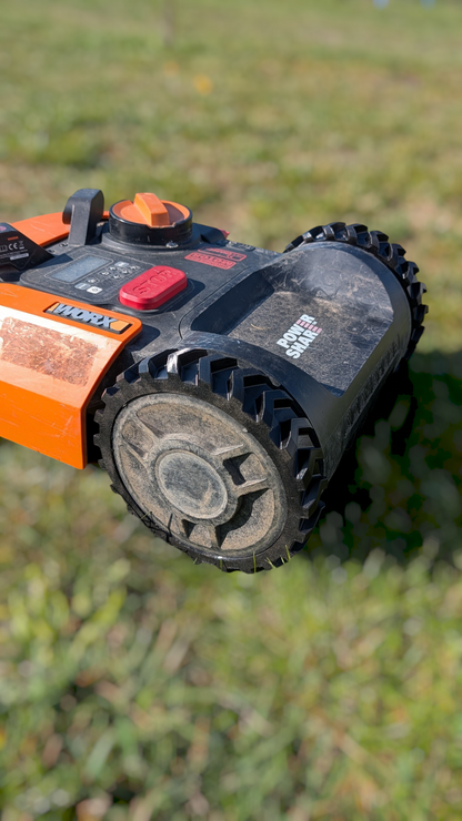 Worx Landroid S & M-Serie V-Profil Reifen | TPU Grip Upgrade 2er Set