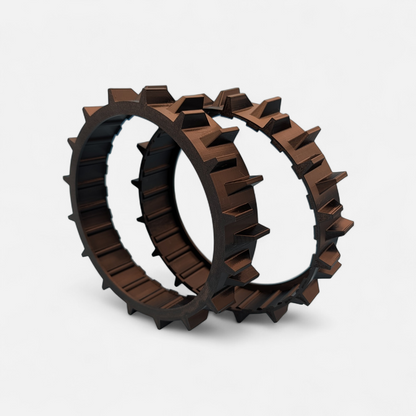 Worx Landroid S & M-Serie Reifen Upgrade | TPU Grip Spikes AllTerrain 2er Set