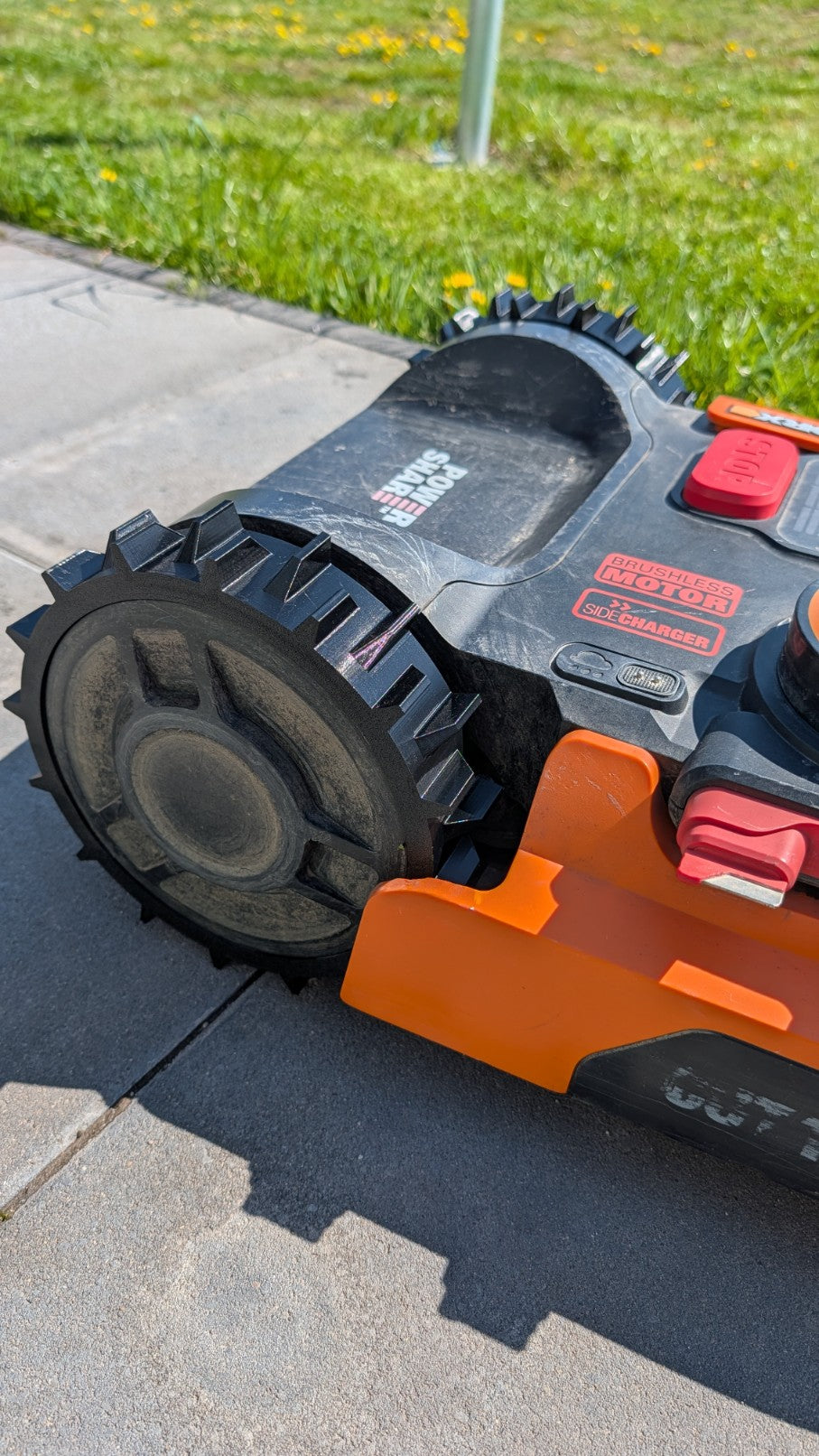 Worx Landroid S & M-Serie Reifen Upgrade | TPU Grip Spikes AllTerrain 2er Set
