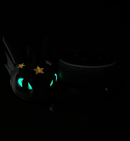 Echo Dot 3 Halter Sternendrache 3-farbig | Fantasy Drachen Figur Ständer | PLA
