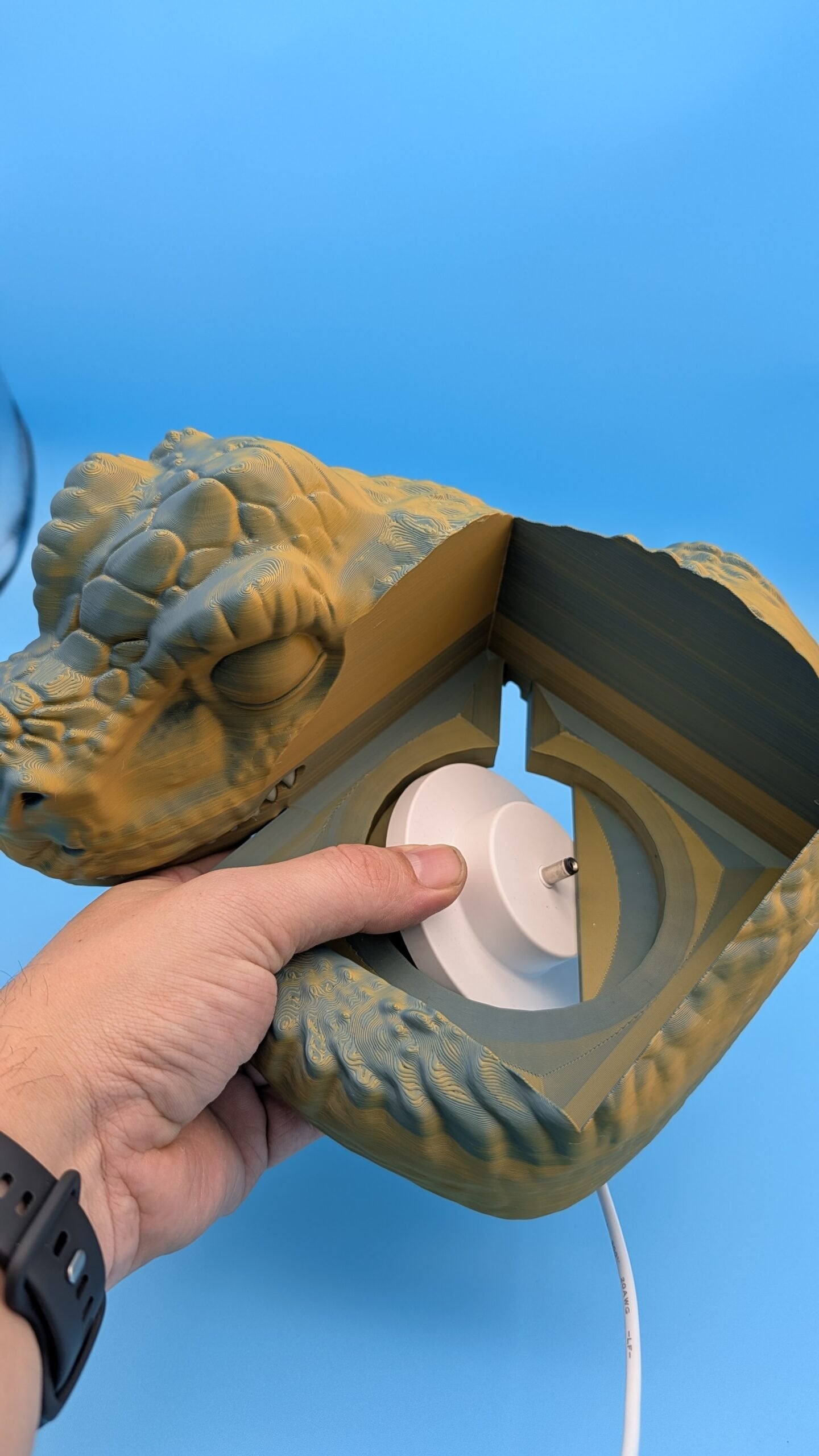 Toniebox Halter Baby T-Rex Dino Ständer | Deko Regal | PLA