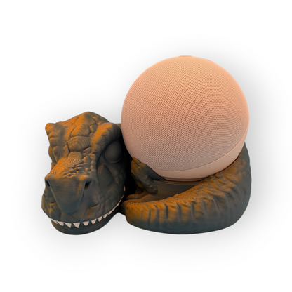 Echo Dot Halter Baby T-Rex für Amazon | Dualcolor 2-Farbdruck | PLA