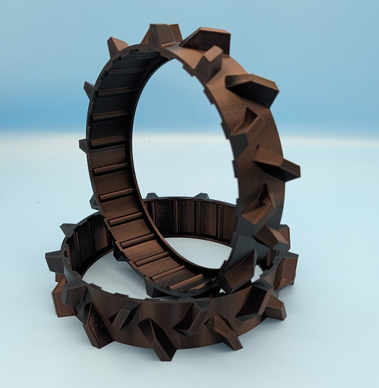 Radprofil Traktor-Grip für Worx Landroid S & M-Serie | 2er Set AllTerrain | TPU