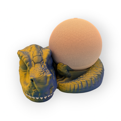 Echo Dot Halter Baby T-Rex für Amazon | Dualcolor 2-Farbdruck | PLA