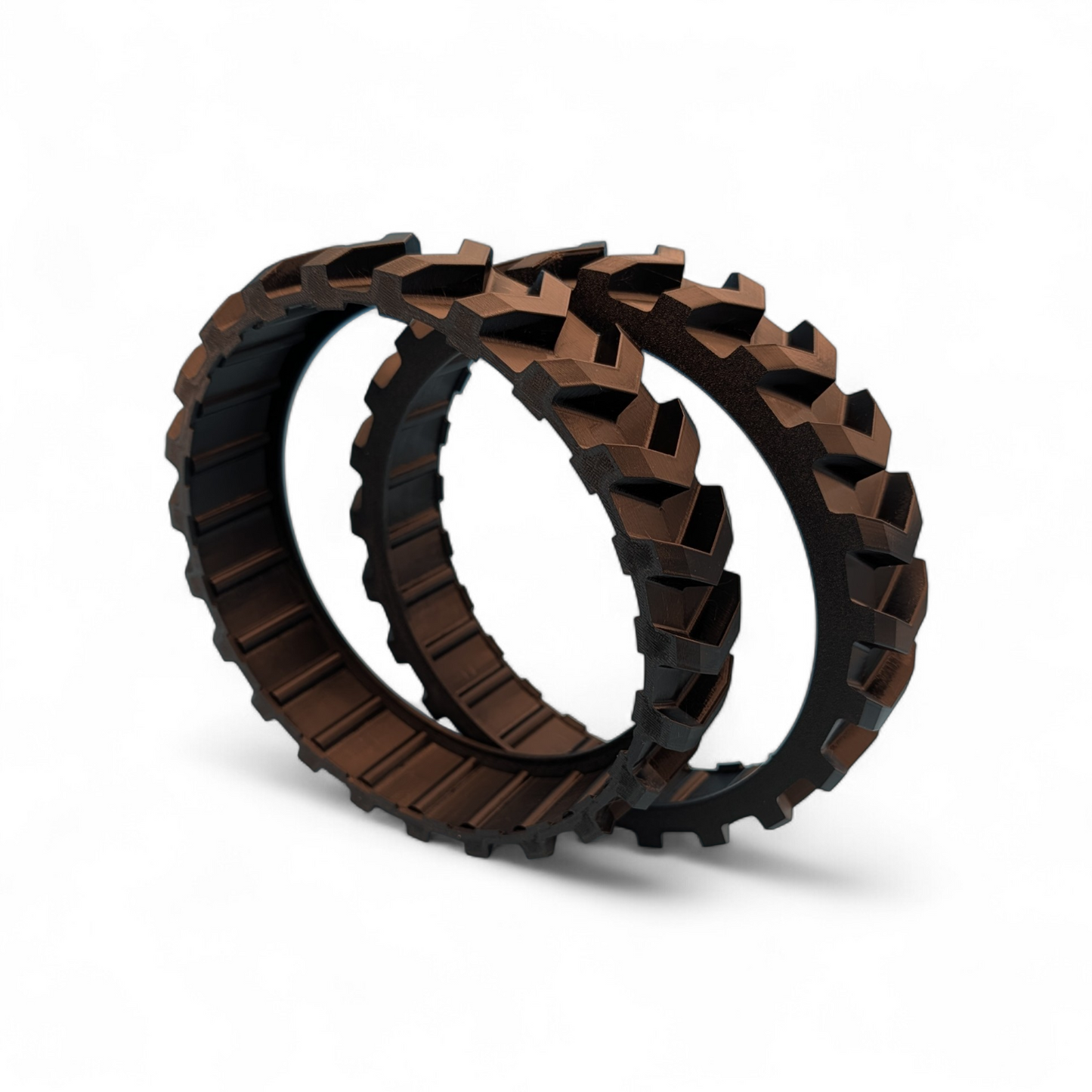 Worx Landroid S & M-Serie V-Profil Reifen | TPU Grip Upgrade 2er Set