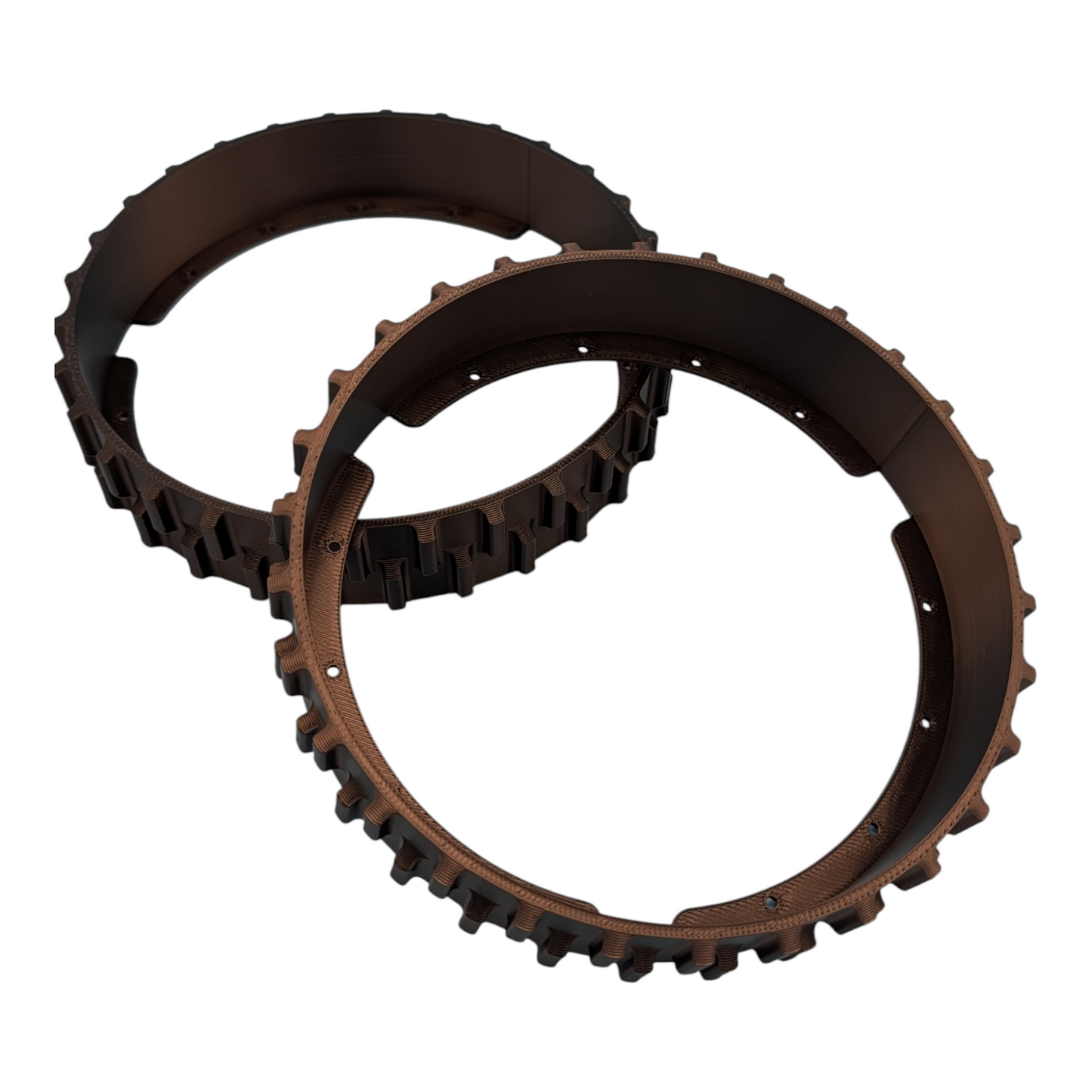 Ersatz-Laufflächen für Gardena Husqvarna Flymo & McCulloch | 2er Set | ASA UV