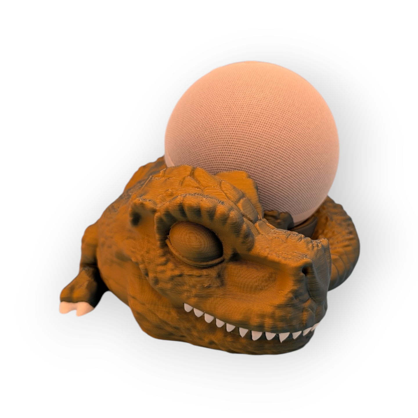Echo Dot Halter Baby T-Rex für Amazon | Dualcolor 2-Farbdruck | PLA