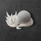 Echo Dot 5 Halter Babydrache | Fantasy Drachen Figur Ständer | PLA