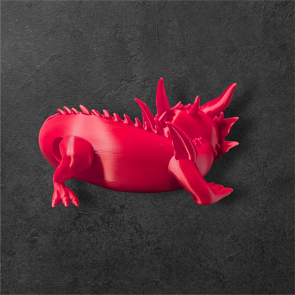 Echo Dot 5 Halter Babydrache | Fantasy Drachen Figur Ständer | PLA