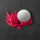 Echo Dot 5 Halter Babydrache | Fantasy Drachen Figur Ständer | PLA