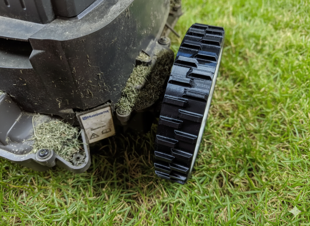 Ersatz-Laufflächen für Gardena Husqvarna Flymo & McCulloch | 2er Set | ASA UV