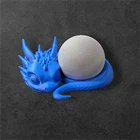 Echo Dot 5 Halter Babydrache | Fantasy Drachen Figur Ständer | PLA