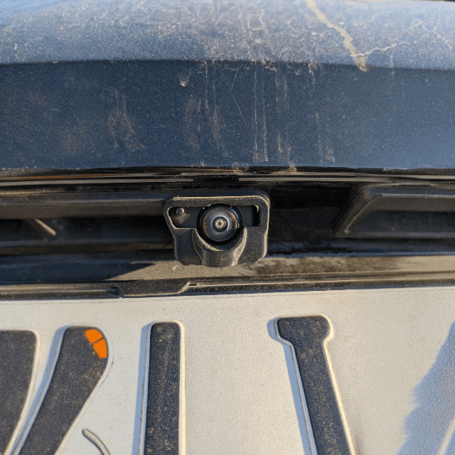 Ford Explorer EV Rückfahrkamera-Blendschutz & Schmutzschild – 3D-Druck ABS – Bild 3