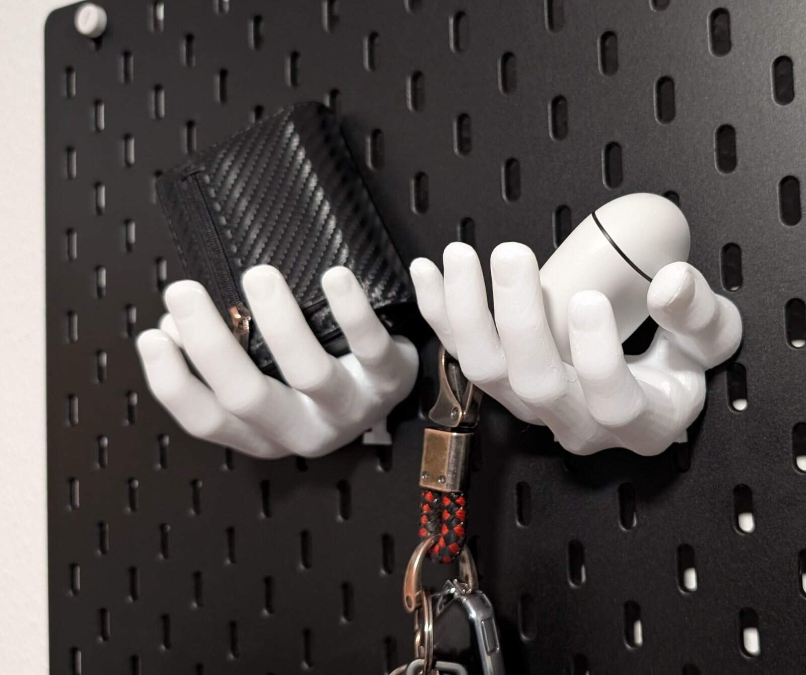 Hand-Haken Set für IKEA SKÅDIS – 2-teilig – 3D-Druck PETG Zubehör – Bild 2