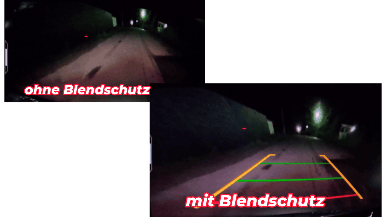 VW ID.4 Rückfahrkamera-Blendschutz & Schmutzschild – 3D-Druck ABS – Bild 4