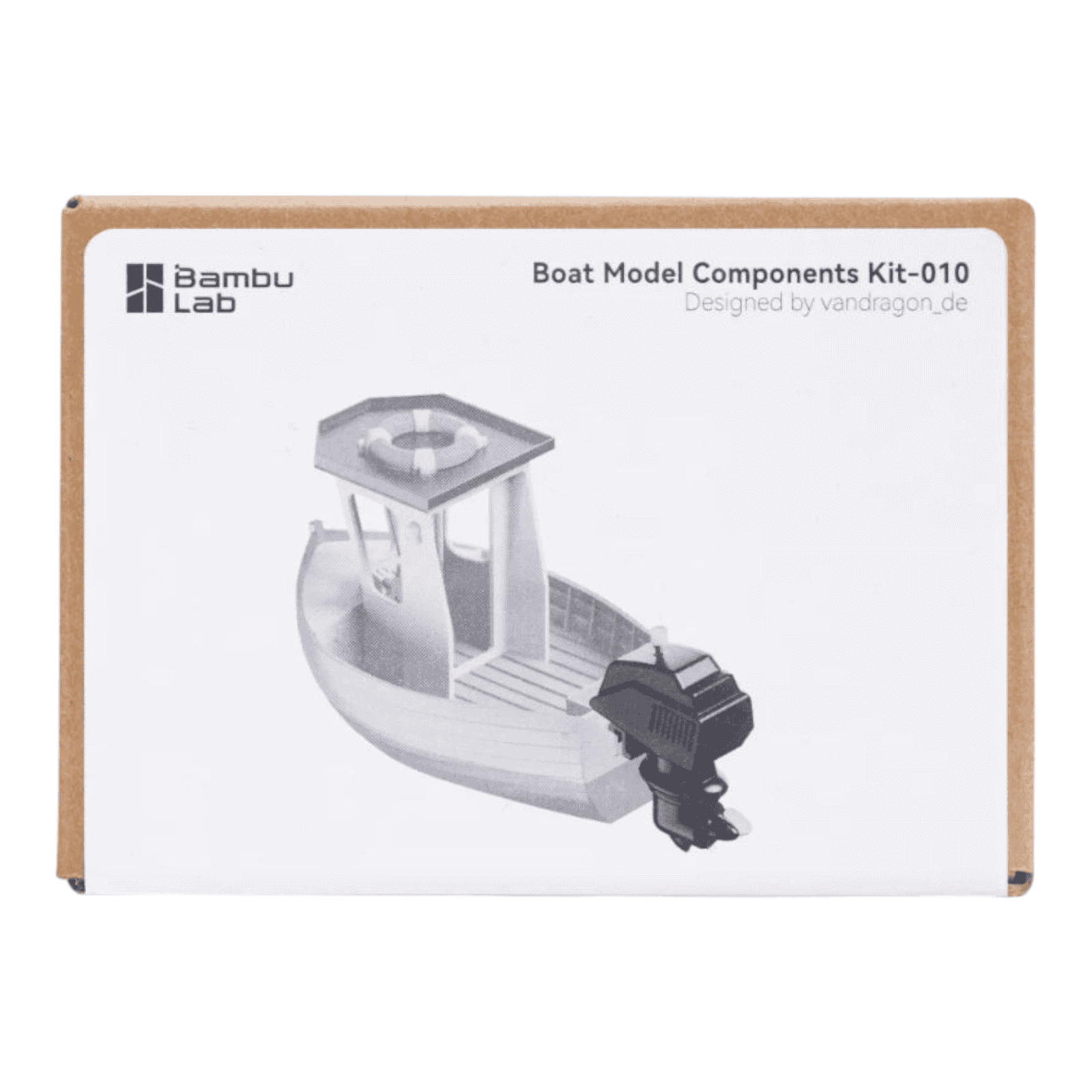 Boat Model Kit 010 – Aufziehboot Zubehör für 3D-Druck