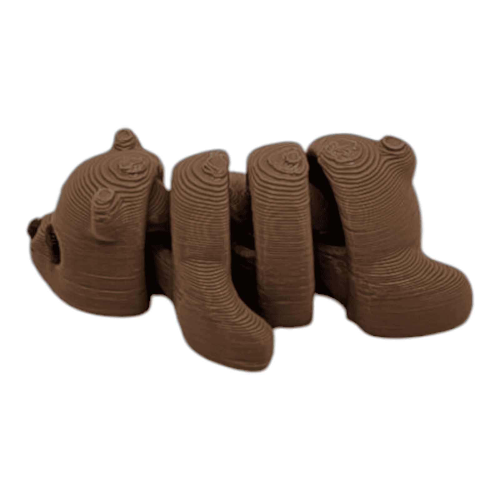 Wildy’s Sammelfigur – Baby Braunbär (Braun/Schwarz) #004 – Bild 3