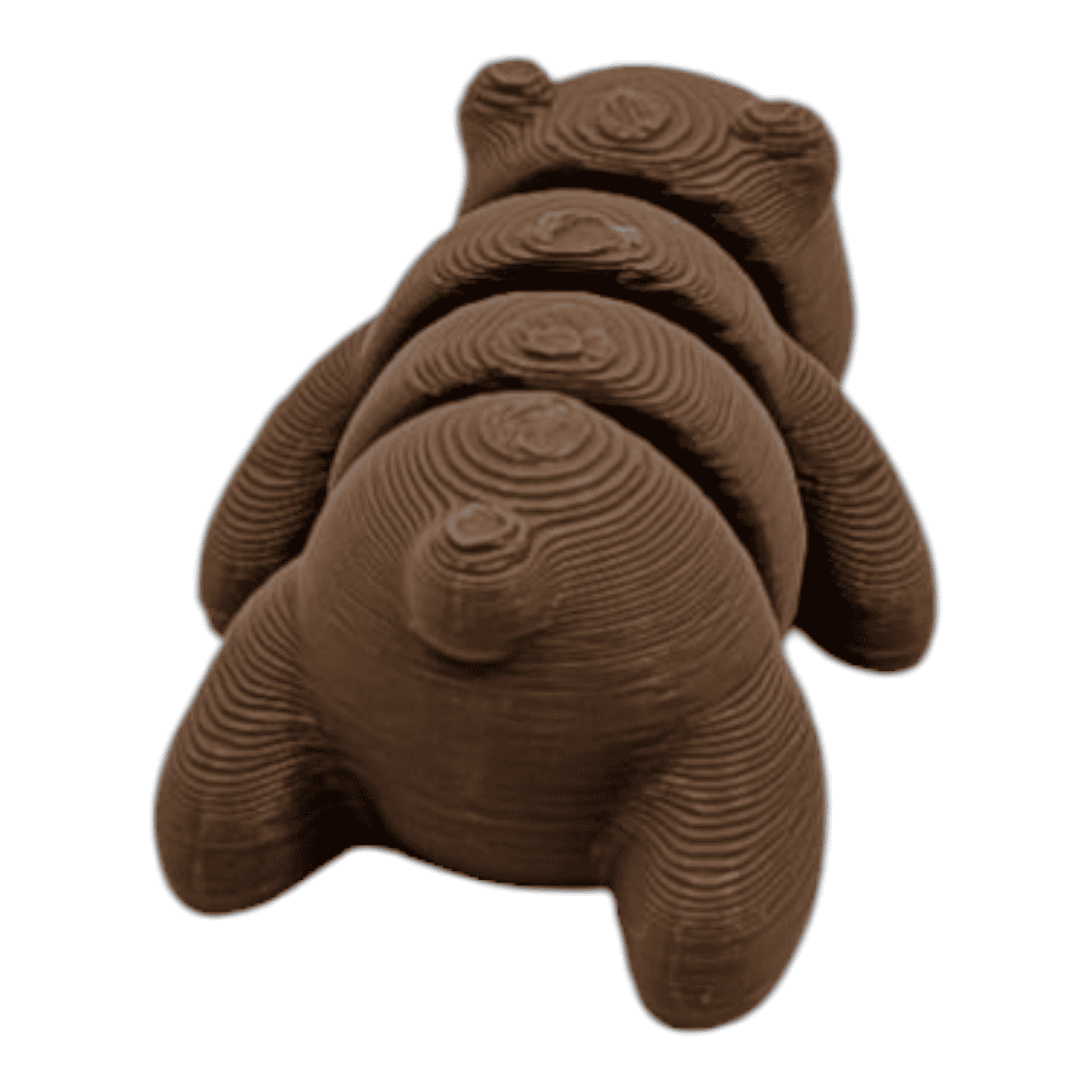 Wildy’s Sammelfigur – Baby Braunbär (Braun/Schwarz) #004 – Bild 2