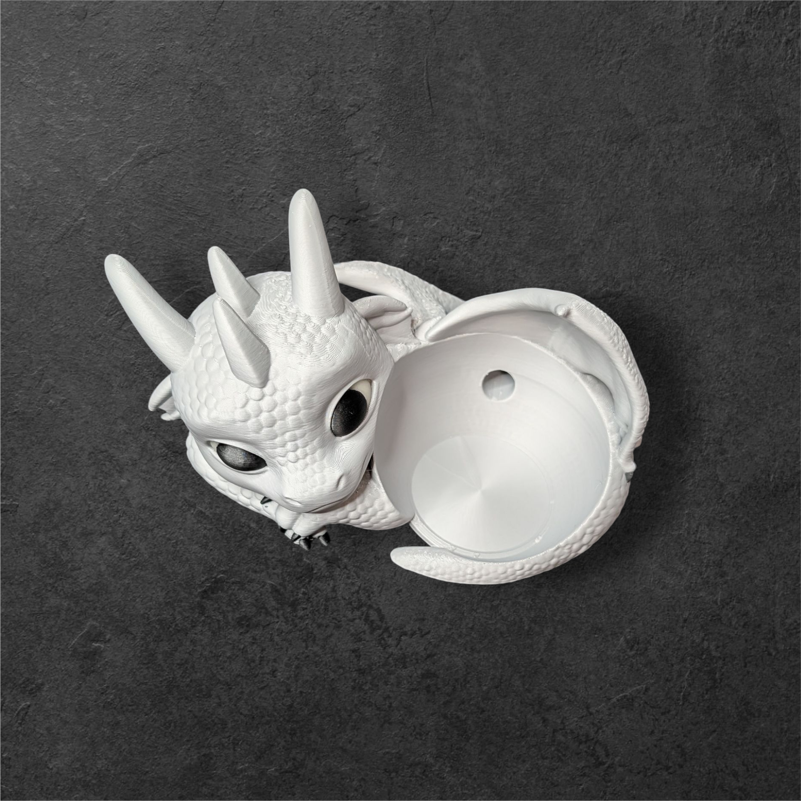 Echo Dot 5 Halterung Babydrache Rückseite ohne Gerät