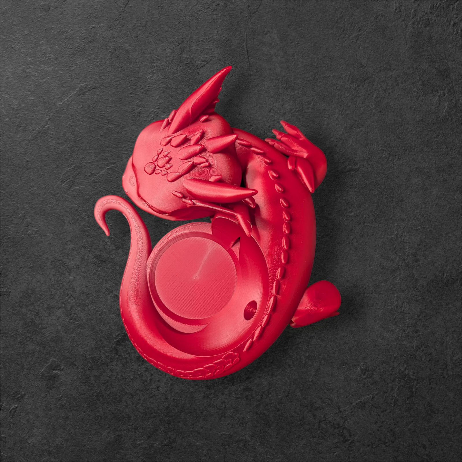 Babydrache – Echo Dot 5 Halter | Einfarbig PLA Ständer für Amazon Alexa Dot 5. Gen – Bild 7