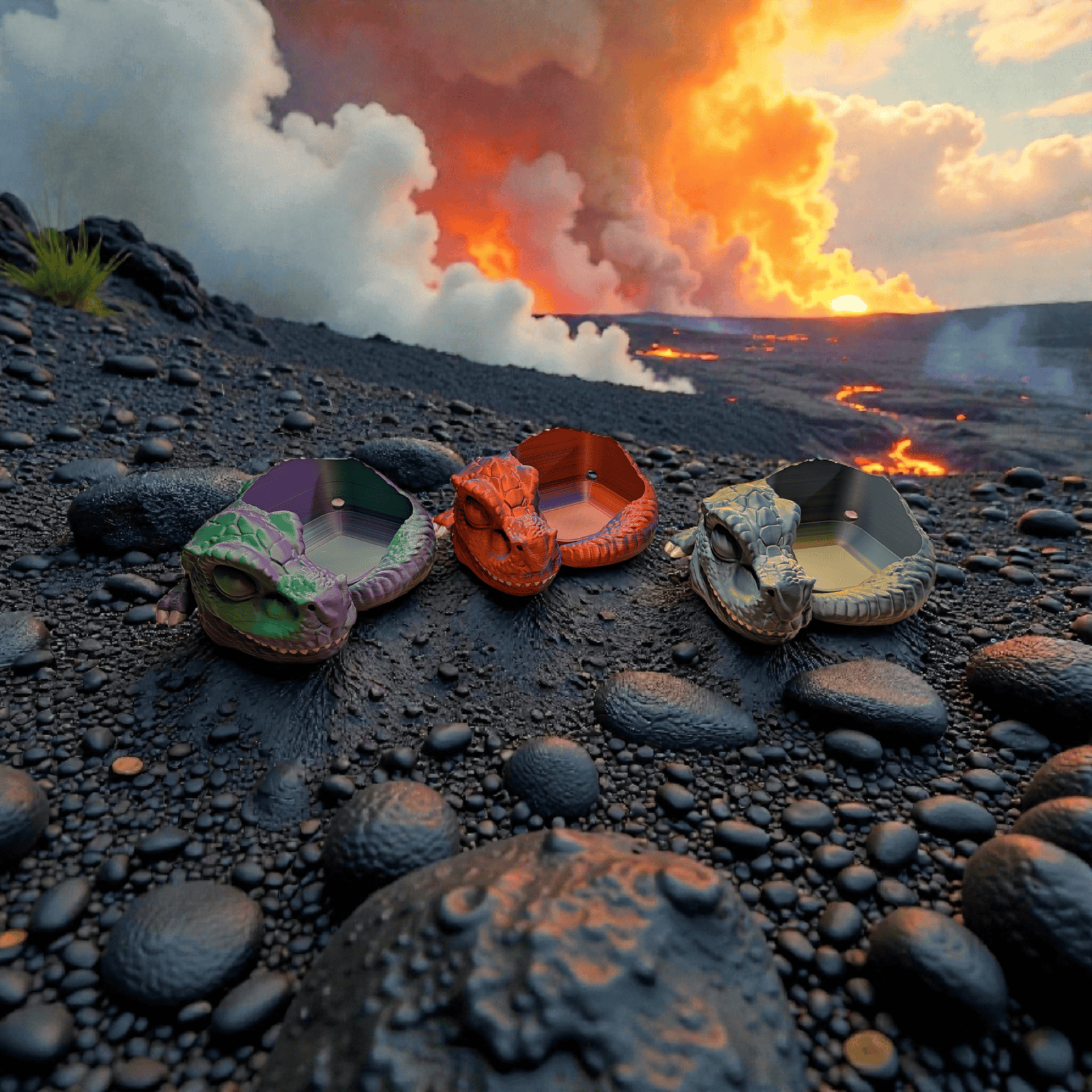 Toniebox 2 Halter "Baby T-Rex" - Dino Ständer - Modell 2025 - 3D-Druck – Bild 2