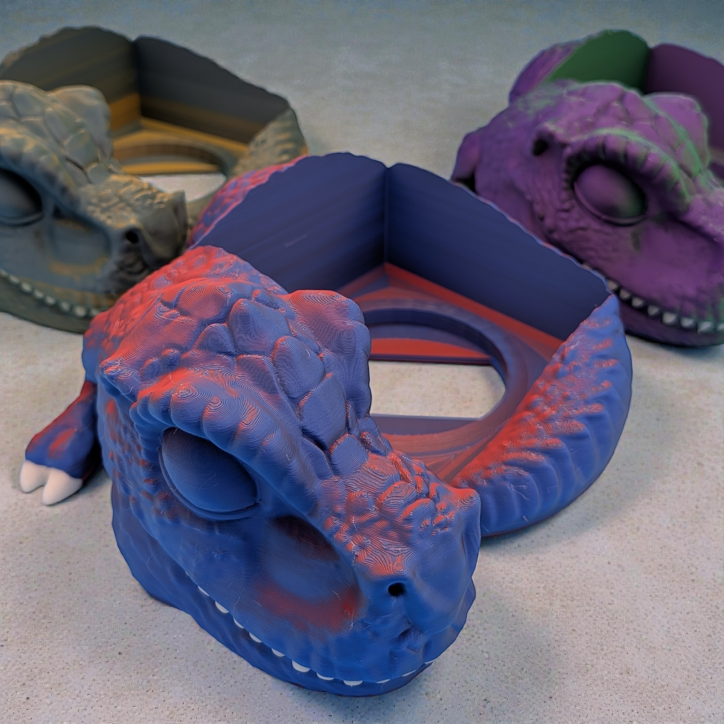 Toniebox Halter "Baby T-Rex" - Dino Ständer - 3D-Druck Figur - Unikat – Bild 3