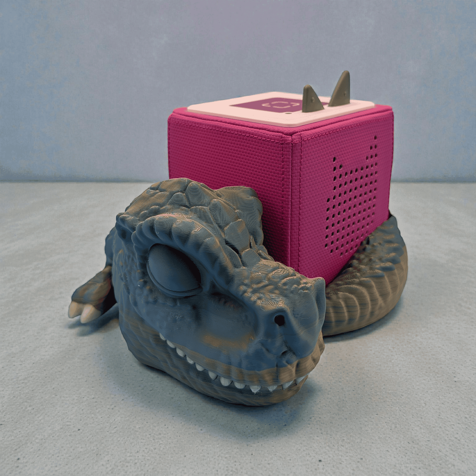 Toniebox Halter "Baby T-Rex" - Dino Ständer - 3D-Druck Figur - Unikat – Bild 7